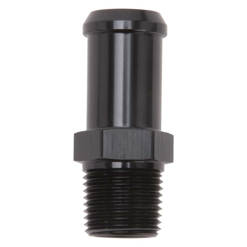 Edelbrock — Edelbrock Hose End Straight 3/8In NPT to 5/8In Barb Black Anodize
KIT PARTS - view 4