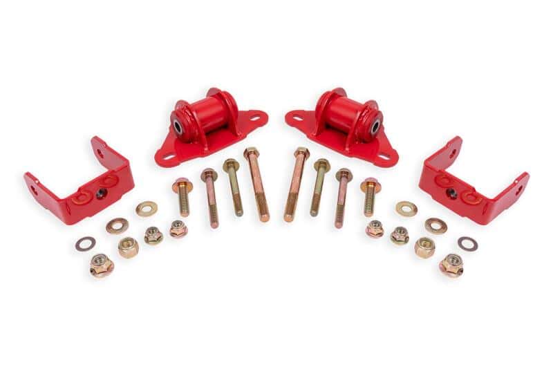 BMR Suspension — BMR 14-19 Chevrolet Corvette Polyurethane Transmission/Differential Mount - Red
Transmission Mnt Kit - view 2