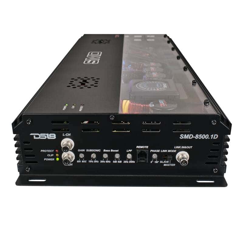 DS18 — DS18 Steave Meade Colab 1-Channel Amp Class D 8500/1ohm 5700/2ohm 3300/4ohm Watts LED Lights - view 4
