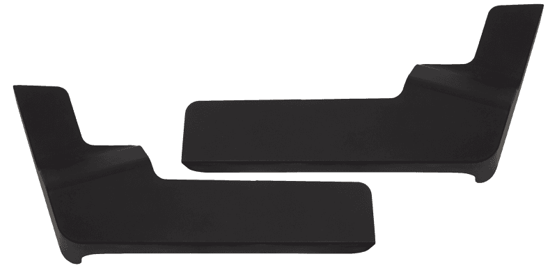 Fishbone Offroad — Fishbone Offroad 2018+ Jeep Wrangler JL 2/4 Door - Black Quarter Panel Chip Guards - view 1