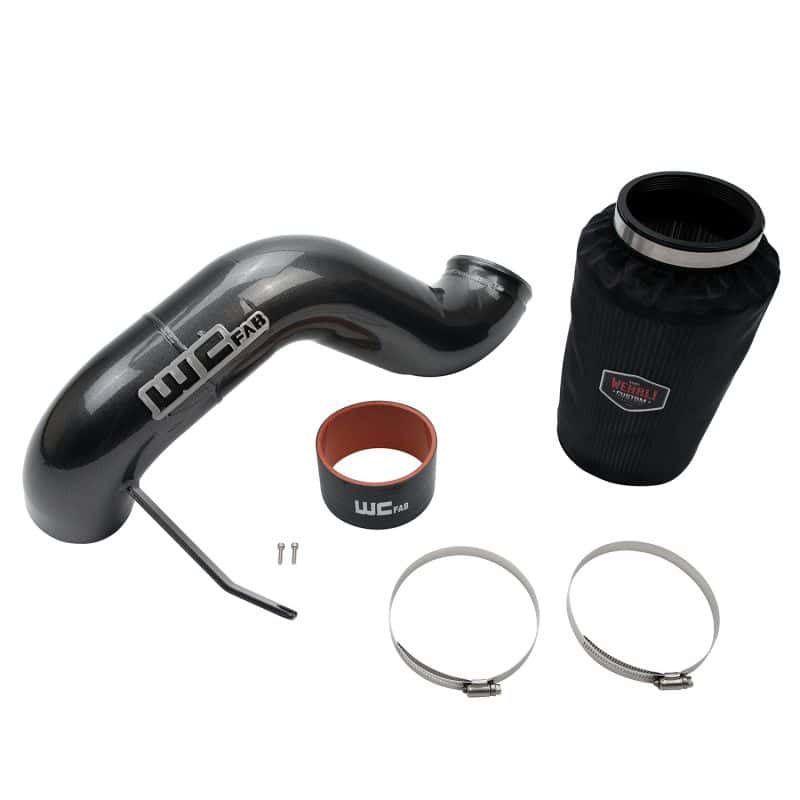 Wehrli — Wehrli 03-07 Dodge 5.9L Cummins 4in Intake Kit - Gloss Black
Intake Kit 03-07 GB - view 3