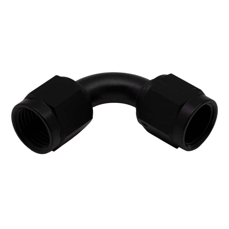 DeatschWerks — DeatschWerks 6AN Flare Female Swivel 90-Degree to 6AN Flare Female Swivel - Anodized Matte Black
Lines & Fittings - view 1