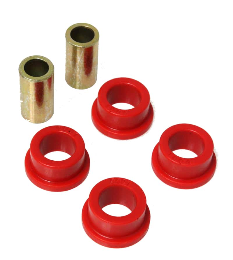 Energy Suspension — Energy Suspension Universal Link Flange Type Bushings Red 1.265 OD / .75 ID / 1/2in Bolt Diameter
SwyBarLinkBshng - view 2