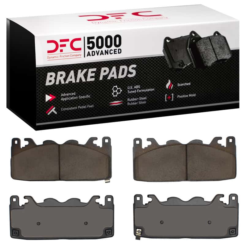 DFC — DFC 24-25 Ford Mustang Front 5000 Advanced Ceramic Brake Pads
DFC Brake Pad Set - view 4