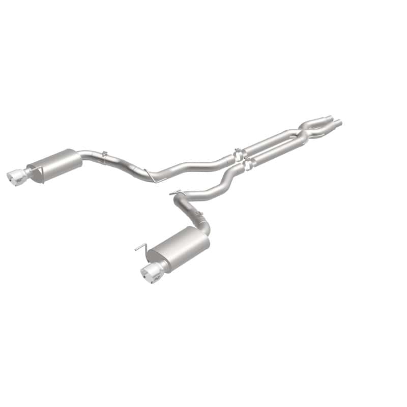 Magnaflow — MagnaFlow Cat Back, SS, 3in, Street, Dual Split Polished 4.5in Tips 2015 Ford Mustang GT V8 5.0L
Cat-Back - view 25