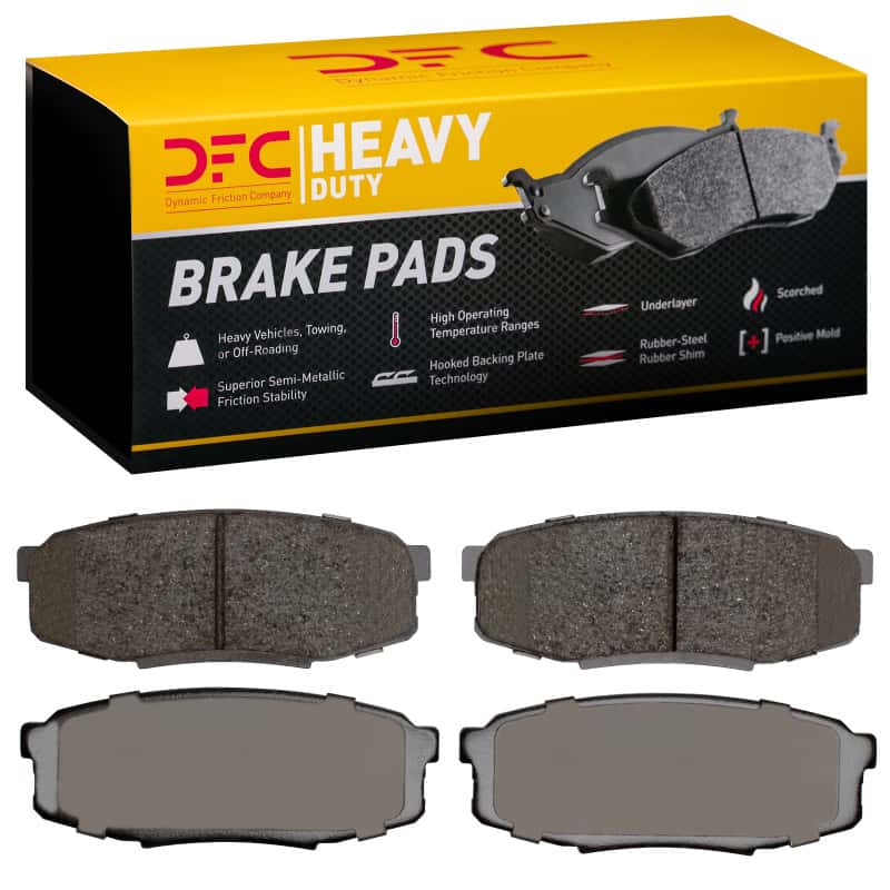 DFC — DFC 07-22 Lexus LX570 Rear Heavy Duty Pads - Semi Metallic
DFC Brake Pad Set - view 1