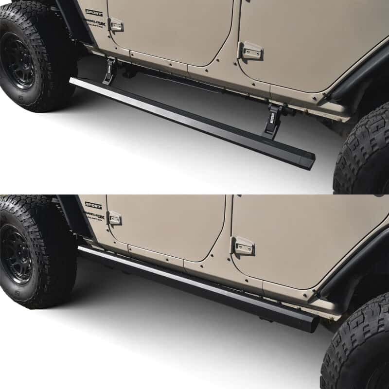 Westin — Westin 07-18 Jeep Wrangler JK Unlimited Pro-e Electric Running Boards - Textured Black
Running Boards - view 10