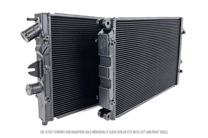 CSF — CSF 05-09 Ferrari F430 High Performance All Aluminum Radiator - Left/Right
CSF Radiator - view 2