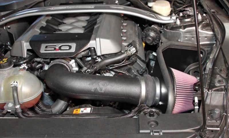 K&N Engineering — K&N 2015 Ford Mustang GT 5.0L V8 F/I Performance Intake Kit
Performance Air Inta
Air Intake System - view 5