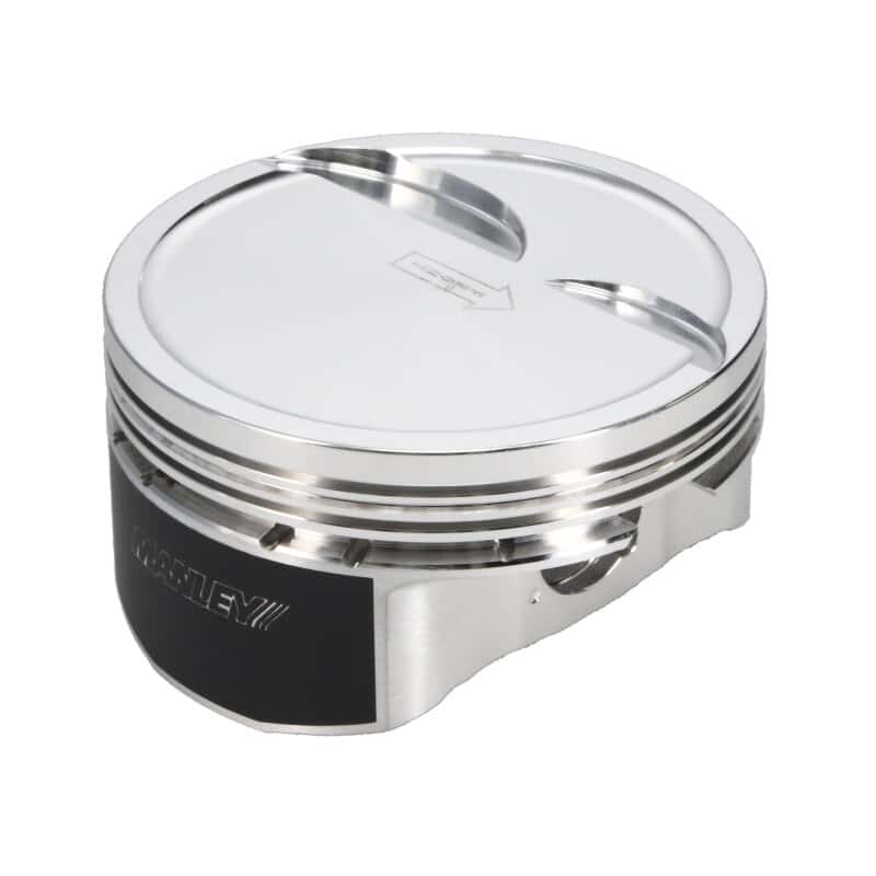 Manley Performance — Manley Small Block Chevrolet LS Series -10cc Dish 4.065in Piston Set
Piston Set - view 4