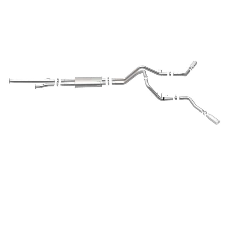 Magnaflow — MagnaFlow Cat-Back 10-15 Toyota Tundra SC LB / CC SB 4.6L/5.7L V8 SS 2.5 Dual Split Rear 4in Tip
Cat-Back - view 17