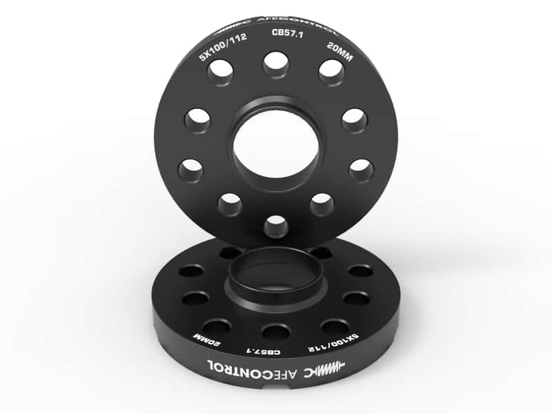 aFe — aFe CONTROL Billet Aluminum Wheel Spacers 5x100/112 CB57.1 20mm - Volkswagen/Audi
Wheel Spacer Kit - view 1