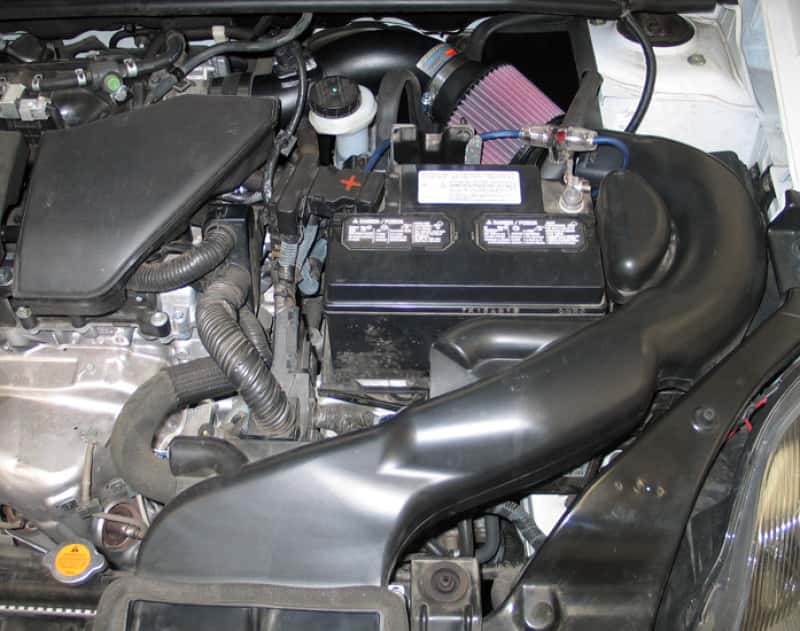 K&N Engineering — K&N 07-08 Nissan Sentra SE-R Spec VL4-2.5L Typhoon Short Ram Intake
Performance Air Inta
Air Intake System - view 3