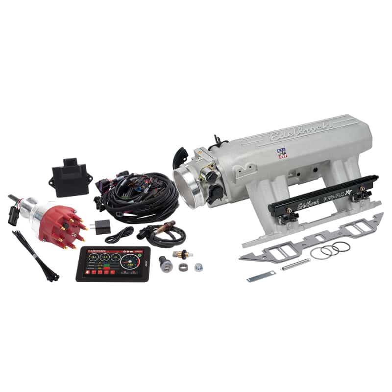 Edelbrock — Edelbrock Pro Flo 4 XT EFI System Seq Port BB Chrysler RB 413-440ci 625 Max HP 35lb/hr Satin Finish
FUEL INJECTION - view 3