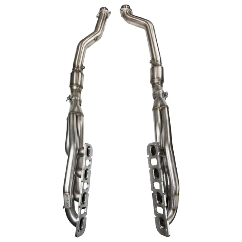 Kooks Headers — Kooks 2012+ WK2 Jeep/ Durango 6.4L 1-7/8in x 3in SS Long Tube Headers - Cat SS Conn Pipe
1-7/8in. Headers/Con
1-7/8" Headers/Conn. - view 2