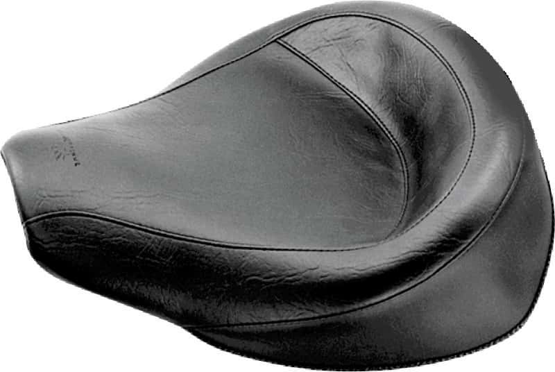 Mustang Motorcycle — Mustang 58-84 Harley FX/FL Wide Touring Solo Seat - Black - view 2