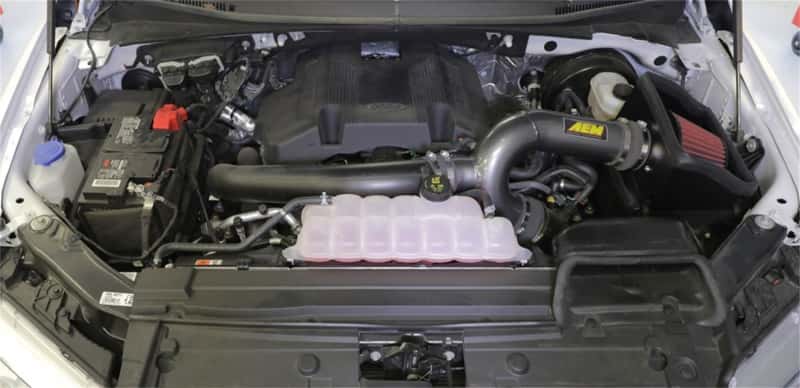 AEM Induction — AEM 17-18 Ford F-150 3.5L V6 F/I Gunmetal Gray Cold Air Intake
Cold Air Intake Syst
AEM Cold Air Intake - view 4