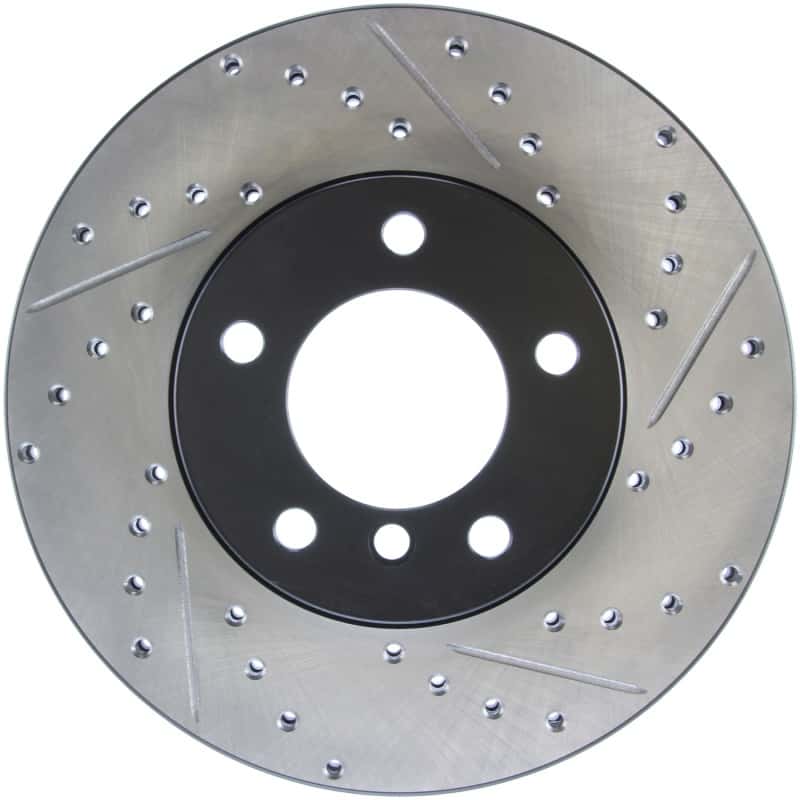 Stoptech — StopTech 9/07-09 BMW 328 Slotted & Drilled Left Front Rotor
Disc Brake Rotor
Slot/Drill Rotor - view 1