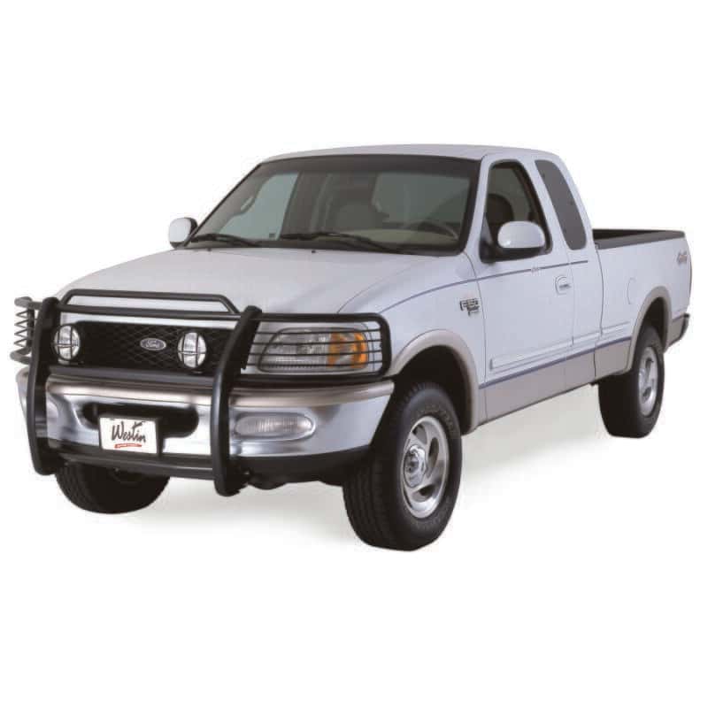 Westin — Westin 1997-2004 Ford F-150/250LD 4WD (Heritage Edition) Sportsman Grille Guard - Black
Grille Guard - view 4