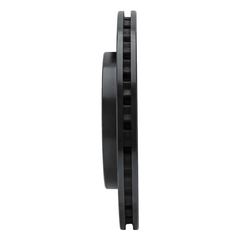 R1 Concepts — R1 05-11 Cadillac STS Rear Left Drilled & Slotted Black Brake Rotor
R1 Brake Rotor Drill - view 3