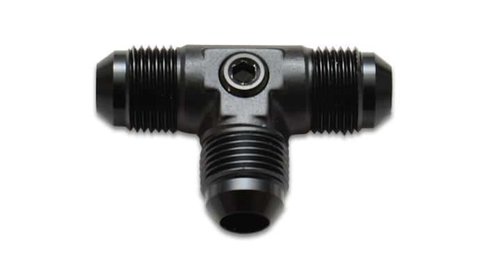 Vibrant — Vibrant -8AN to -8AN Male Tee Adapter Fitting with 1/8in NPT Port
8ANMLTFtg1/8"NPTPort
-8ANMLTeeFtg1/8"Port
AN Fitting - view 4