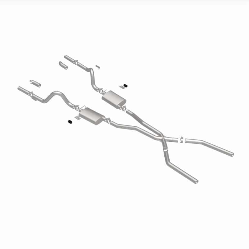 Magnaflow — MagnaFlow SYS C/B 67-70 Mustang 2.50inch w/Tru-X
Crossmember-Back
Cat-Back - view 34