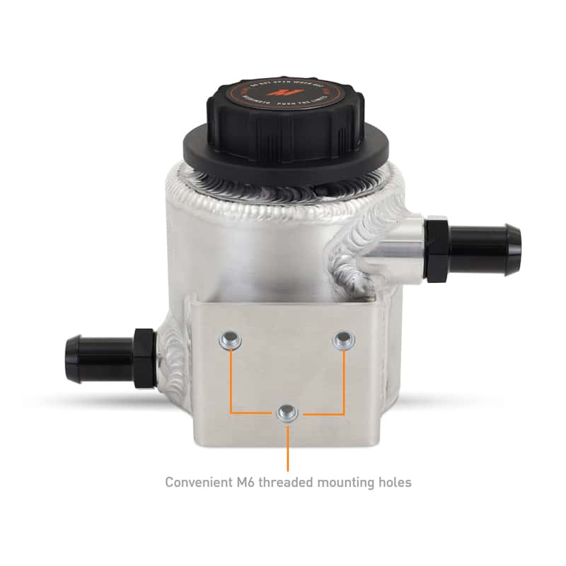 Mishimoto — Mishimoto Universal Aluminum Coolant Expansion Tank - Brushed
Coolant Reservoir - view 2