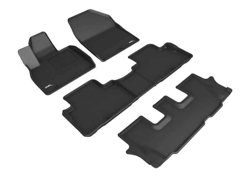 3D MAXpider — 3D MAXpider 20-24 Kia Telluride 8-Seat Kagu Black R1 R2 R3
Floor Mat Set - view 1