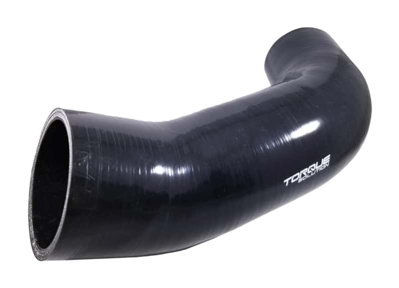 Torque Solution — Torque Solution Turbo Inlet Hose Black: 2015+ VW Golf/GTI/Golf R (MK7) / 2015+ Audi A3/S3 - view 1