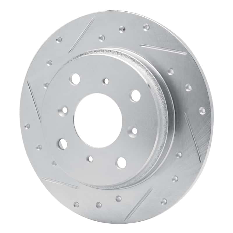 R1 Concepts — R1 86-96 Acura Legend Rear Left Drilled & Slotted Silver Brake Rotor
R1 Brake Rotor Drill - view 2