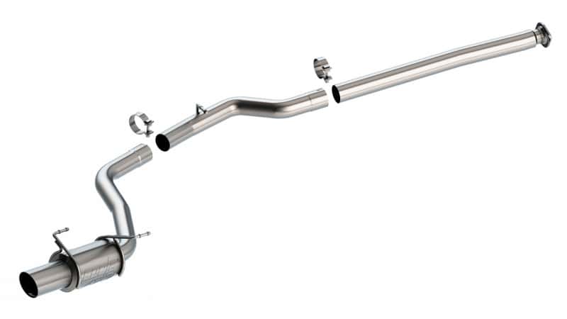 Borla — Borla 22-24 Subaru WRX ATAK Cat Back Exhaust
Cat-Back System - view 1