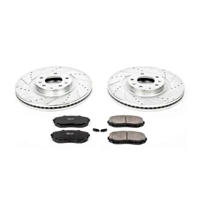PowerStop — Power Stop 07-15 Mazda CX-9 Front Z23 Evolution Sport Brake Kit - view 1