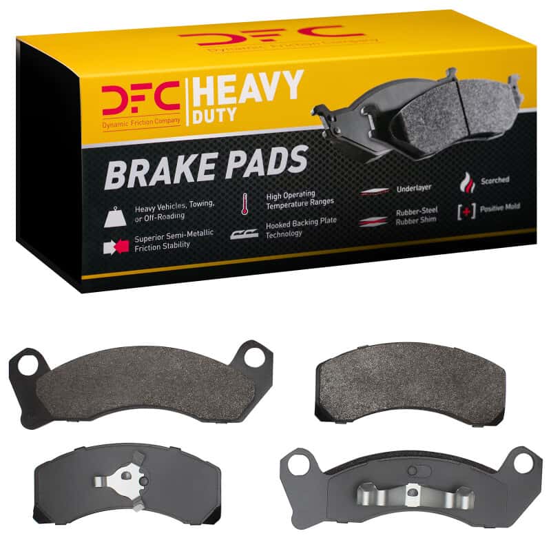 DFC — DFC 81-94 Ford Mustang Front Heavy Duty Pads - Semi Metallic
DFC Brake Pad Set - view 1
