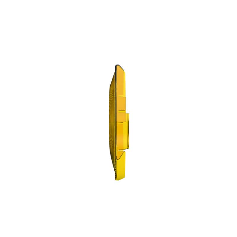 KC HiLiTES — KC HiLiTES SlimLite 8in. LED Light Shield SAE Driving (Shield Only) - Selective Yellow - view 11