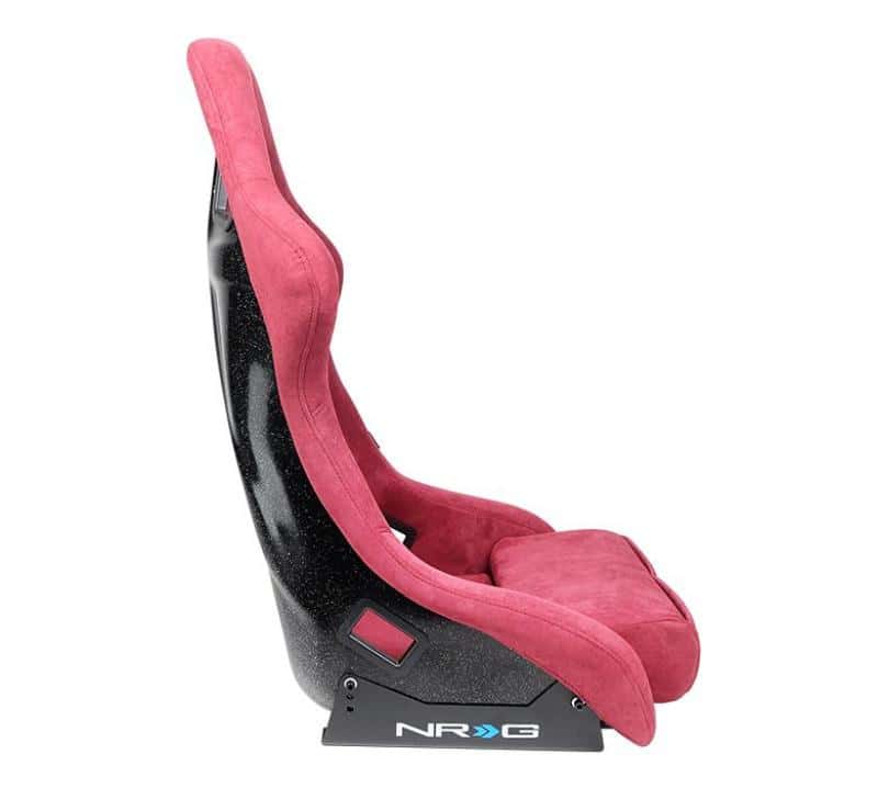 NRG — NRG FRP Bucket Seat PRISMA Edition - Medium (Maroon/ Pearlized Back) - view 2