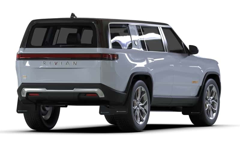 Rally Armor — Rally Armor 22-26 Rivian R1S Black UR Mud Flap w/Light Blue Logo
Mud Flap - view 2