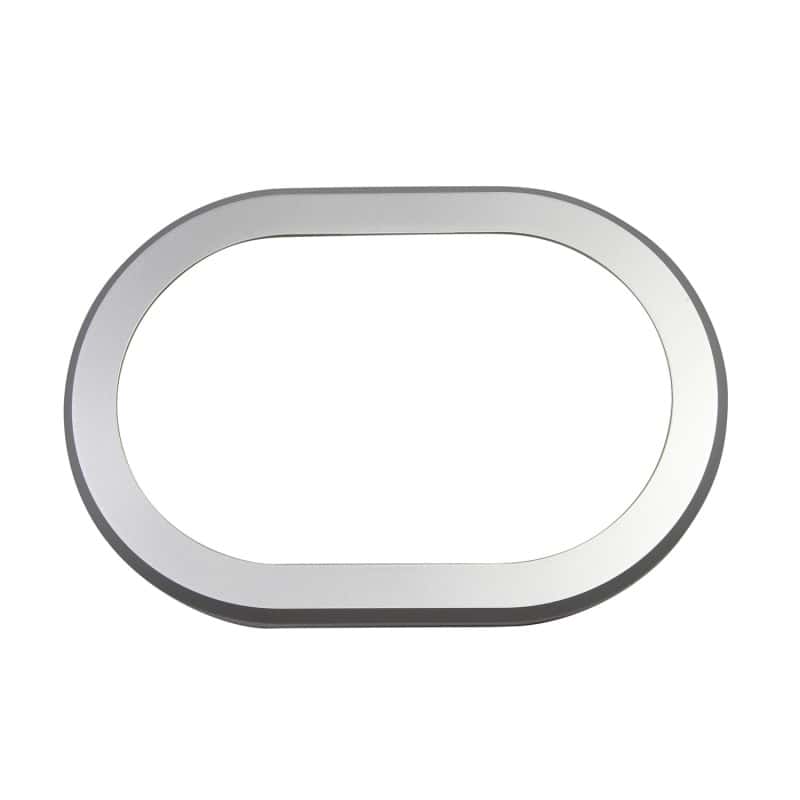 Rugged Ridge — Rugged Ridge 07-10 Jeep Wrangler JK w/ Manual Transmission Silver Shifter Bezel Trim
OFFROAD_INTERIOR
M/TShftBootRing - view 1