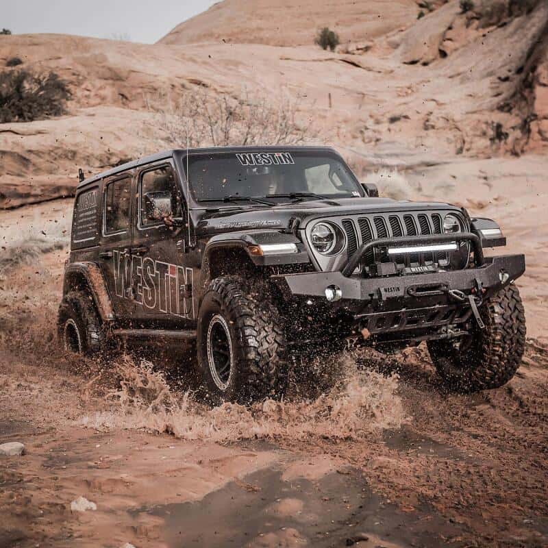 Westin — Westin 18-19 Jeep Wrangler JL WJ2 Full Width Front Bumper w/Bull Bar Textured Black
Bumper- Front
Bumper-Front - view 6