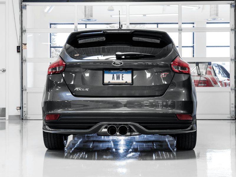 AWE Tuning — AWE Tuning Ford Focus ST Touring Edition Cat-back Exhaust - Non-Resonated - Diamond Black Tips
Touring Exhaust - view 3