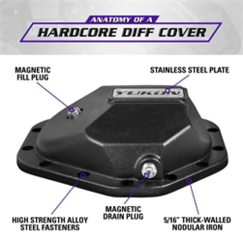 Yukon Gear & Axle — Yukon Gear Hardcore Diff Cover for 14 Bolt GM Rear w/ 8mm Cover Bolts - view 5