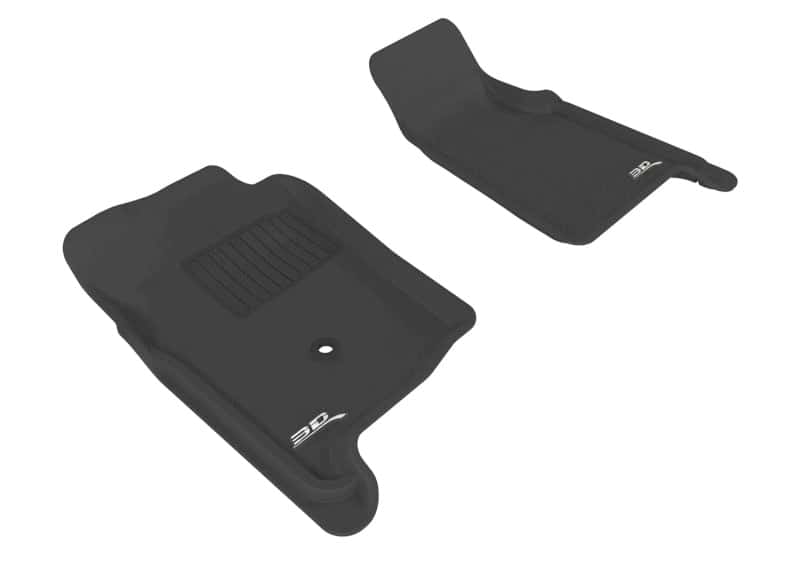 3D MAXpider — 3D MAXpider 04-11 Ford Ranger Regular Cab/Supercab Kagu 1st Row Floormat - Black
Floor Mat Set - view 1