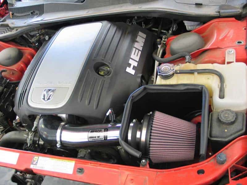 K&N Engineering — K&N 05-08 Magnum/06-13 Charger/08-13 Challenger / 05-13 Chrysler 300C V8 5.7L Typhoon C/A Intake
Performance Air Inta
Air Intake System - view 6