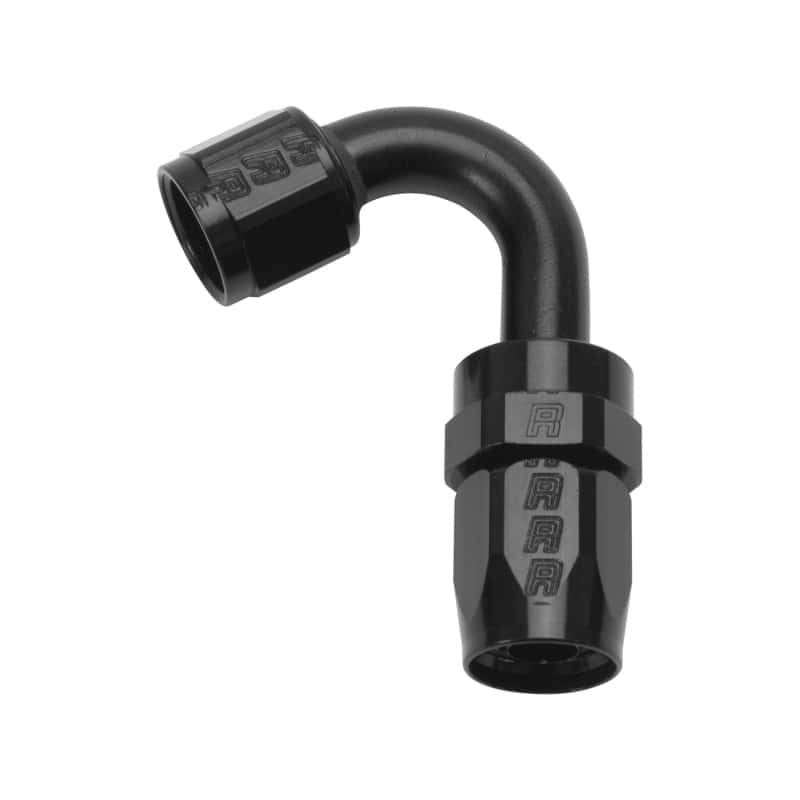 Russell — Russell Performance -6 AN Black 120 Degree Full Flow Swivel Hose End
Hose Fitting - view 1