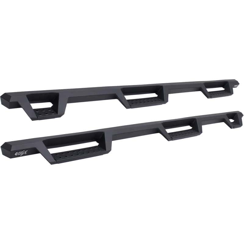 Westin — Westin 99-16 Ford F-250/350/450/550 CC (6.75ft Bed) HDX Drop Whl to Whl Nerf Step Bars - Text Blk
Nerf/StepBarWTW - view 1