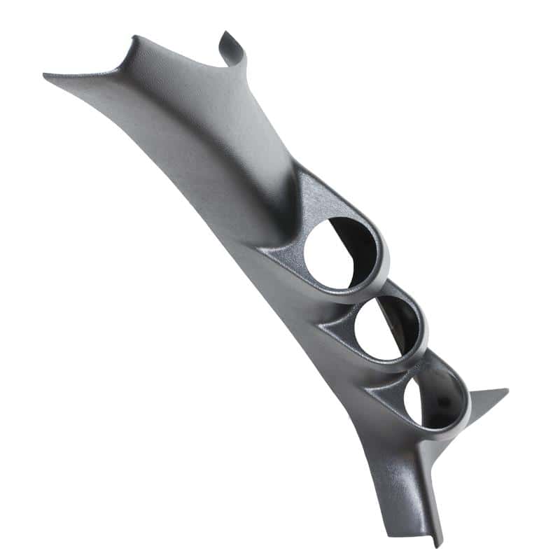 AutoMeter — Autometer 02-03 Ford Focus (Hard Top) 52mm Black Triple Pillar Pod
2-1/16" TRIPLE FULL - view 2