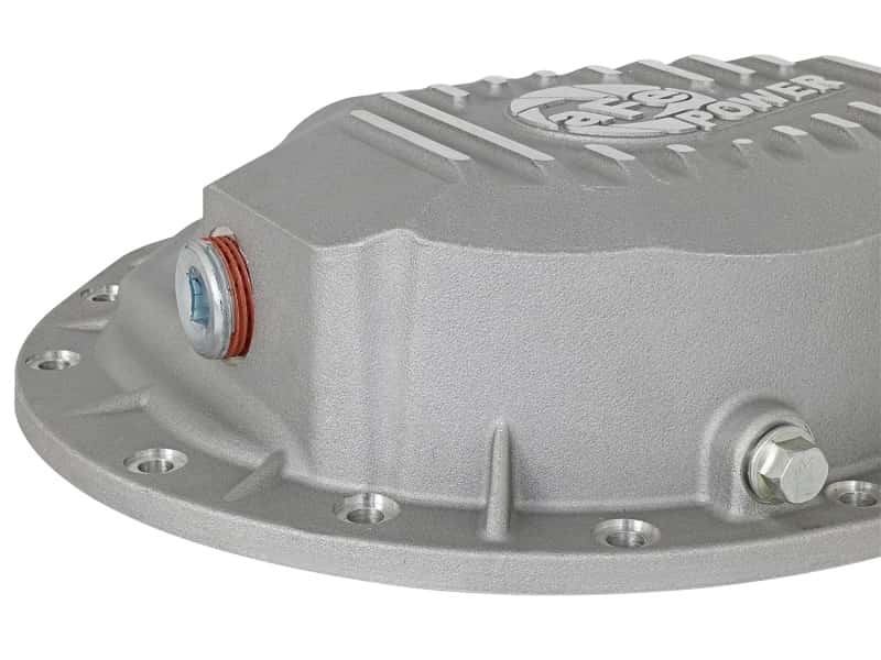 aFe — aFe Power Rear Differential Cover Raw w/Machined Fins Street Ser. 16-17 Nissan Titan XD (AAM 9.5-14)
Differential Cover - view 5