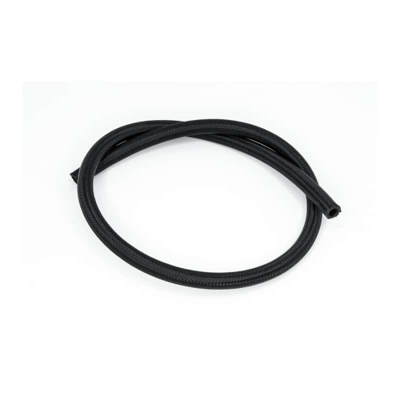 DeatschWerks — DeatschWerks 6AN Black Nylon Braided CPE Hose 3 Feet - view 1