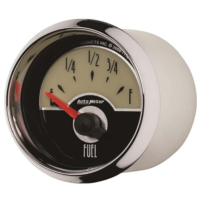 AutoMeter — AutoMeter Gauge Fuel Level 2-1/16in. 0 Ohm(e) to 90 Ohm(f) Elec Cruiser
GA 2" FUEL 0-90 CRUS - view 4