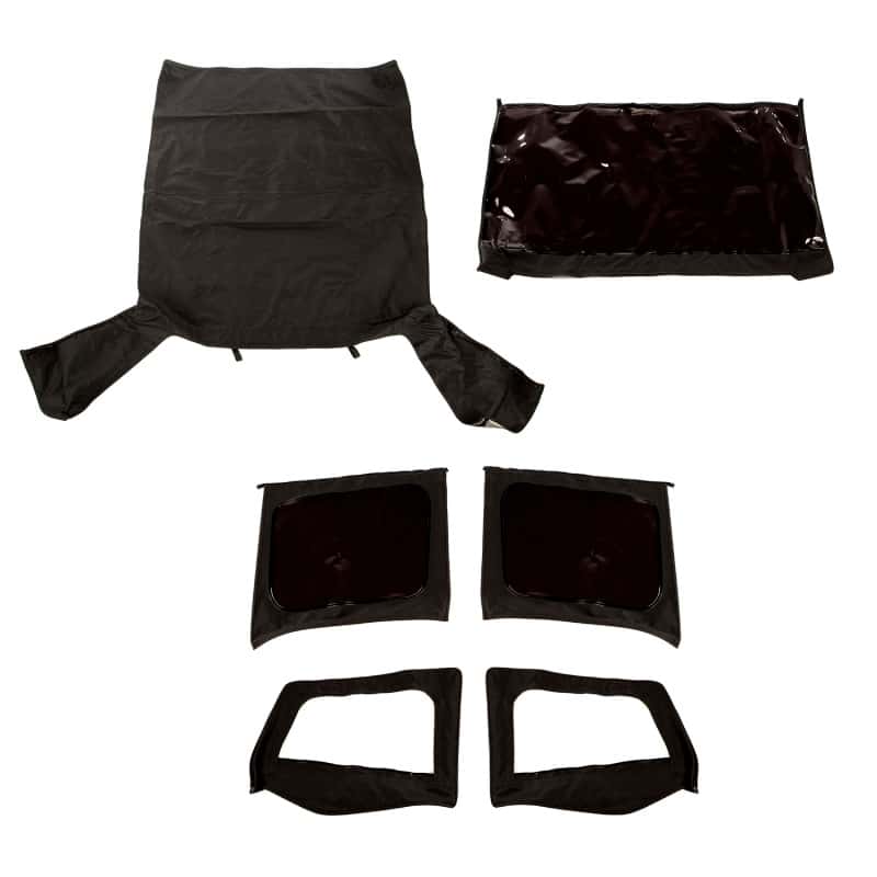 Rugged Ridge — Rugged Ridge Montana Top Black Diamond W/SkinsTinted 88-95 YJ
OFFROAD_TOPS
Top-Soft - view 2
