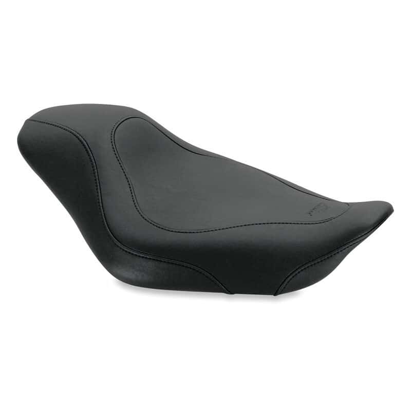 Mustang Motorcycle — Mustang 04-21 Harley Sportster Low Tripper Solo Seat - Black - view 1